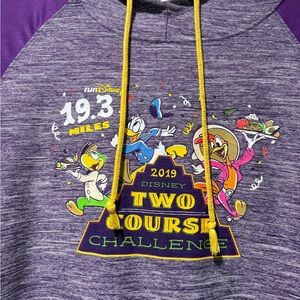 RunDisney 2019 2 course challenge wine and dine athletic hoodie